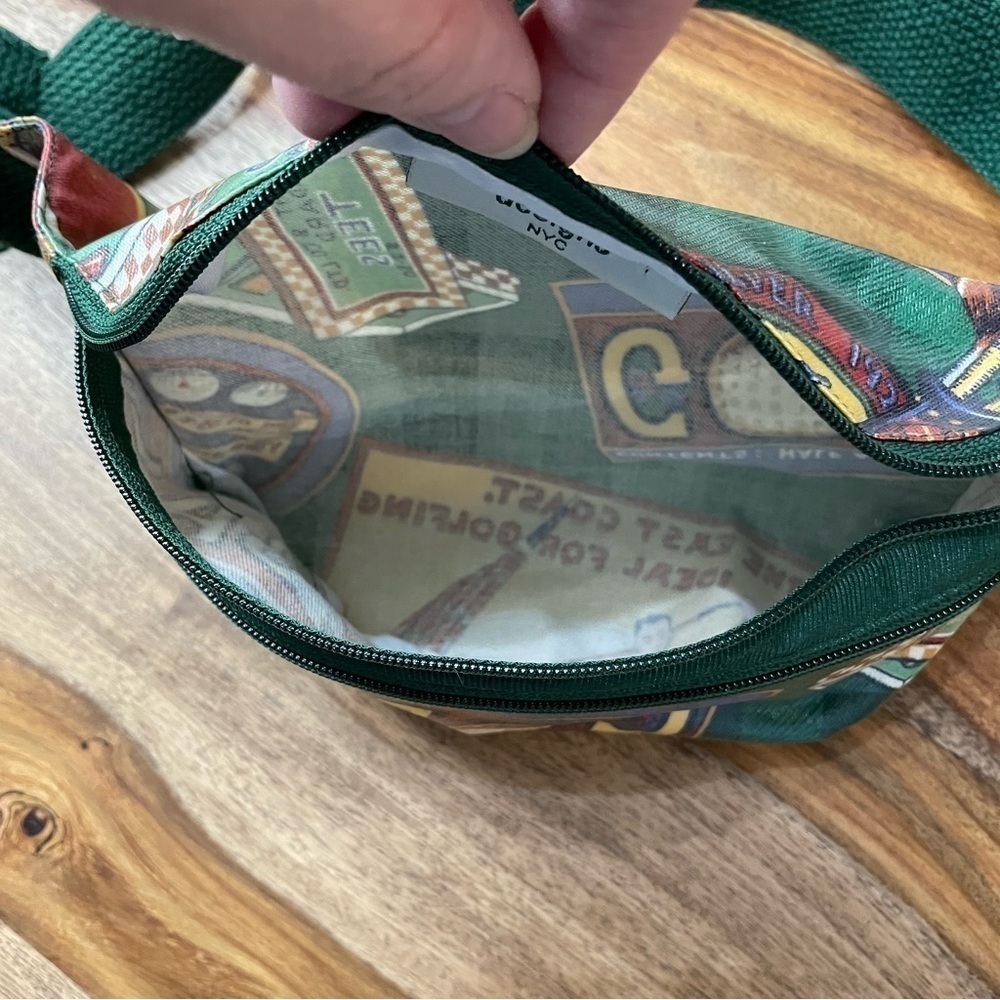 Nordic House Design NYC Unisex Fanny pack Golf Print Green Blue Red Yellow - Picture 11 of 16